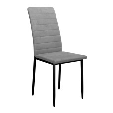 Стул DikLine ТЕКС каркас черный/ B22 GREY