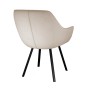 Стул DikLine 252 М поворотный, B03 BEIGE, ножки черные