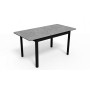 Стол DikLine SKQ120 Керамика YB8020079BG Серый/подстолье черное/опоры черные
