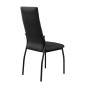 Стул DikLine ГАЛС-М каркас черный/ к/з Pegaso черный