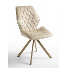 Стул Картьер поворотный, (тк. Венеция №2), ножки шампань