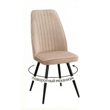 Стул DikLine 327 поворотный B03 BEIGE, ножки черные