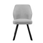 Стул DikLine 232 поворотный B22 GREY, ножки черные