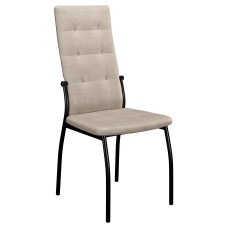 Стул DikLine ГАЛС-М каркас черный/ KL2 крем