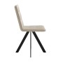 Стул DikLine 230 поворотный B03 BEIGE, ножки черные