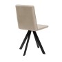 Стул DikLine 230 поворотный B03 BEIGE, ножки черные