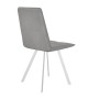 Стул DikLine 280 B22 GREY, ножки белые