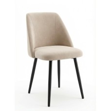 Стул DikLine 335 B03 BEIGE, ножки черные