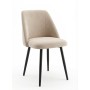 Стул DikLine 335 B03 BEIGE, ножки черные