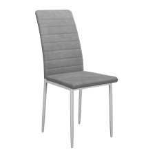Стул DikLine ТЕКС каркас белый/ B22 GREY