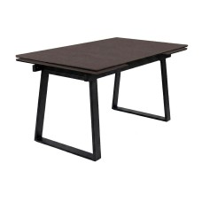 Стол DikLine DZ160 хромикс бронза/черный (2 уп.)