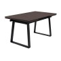 Стол DikLine DZ160 хромикс бронза/черный (2 уп.)