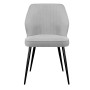 Стул DikLine 222M B22 GREY, ножки черные