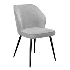 Стул DikLine 222M B22 GREY, ножки черные