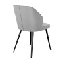 Стул DikLine 222M B22 GREY, ножки черные