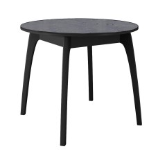 Стол DikLine MK46 Керамика Серый мрамор/подстолье черное/опоры черные