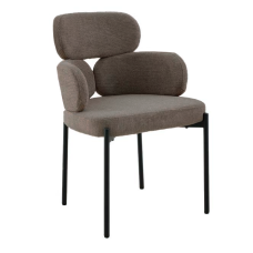 Стул DikLine 1311 т.к Темно-бежевая UF925-3, опоры черные