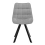 Стул DikLine 229 поворотный, B22 GREY, ножки черные
