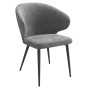 Стул DikLine 355 E28 светло-серый, ножки черные