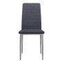 Стул DikLine ТЕКС каркас хром/ B28 ANTRACITE