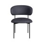 Стул DikLine 201 NS13 GRAPHITE, ножки черные