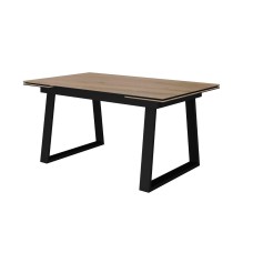 Стол DikLine DZ160 дуб галифакс/черный (2 уп.)
