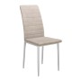 Стул DikLine ТЕКС каркас белый/ B03 BEIGE