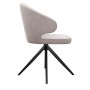 Стул DikLine 356 поворотный E52 бежевый, ножки черные