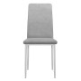 Стул DikLine 272 B22 GREY, ножки белые