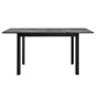 Стол DikLine LK110 Керамика Черный мрамор/подстолье черное/опоры черные