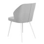 Стул DikLine 222M B22 GREY, ножки белые