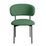 Стул DikLine 201 NS Pine зеленый, ножки черные