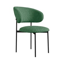 Стул DikLine 201 NS Pine зеленый, ножки черные
