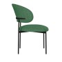 Стул DikLine 201 NS Pine зеленый, ножки черные