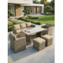 Комплект садовой мебели VENEZIA бежевый — 7 предметов для уюта