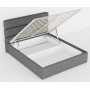 Кровать с подъёмным механизмом Haiden Grey 1,8м