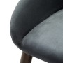 Кресло Kent Diag grey/т.орех