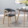 Кресло Dalia Soft Grey/Натур