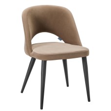 Стул Lars Diag beige/черный