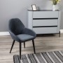 Кресло Kent Diag grey/черный
