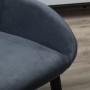 Кресло Kent Diag grey/черный