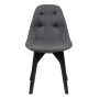 Стул Eames lite тёмно-серый/венге