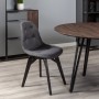Стул Eames lite тёмно-серый/венге