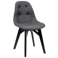 Стул Eames lite тёмно-серый/венге