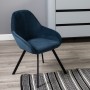 Кресло Kent Diag blue/Арки