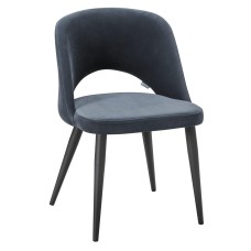 Стул Lars Diag grey/черный