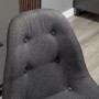 Стул Eames lite тёмно-серый/натур. Бук