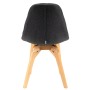 Стул Eames lite тёмно-серый/натур. Бук