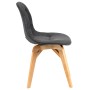 Стул Eames lite тёмно-серый/натур. Бук