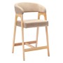Кресло полубарное Baxter Beige/натур